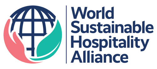 Logo der World Sustainable Hospitality Alliance, Green Key-Partner