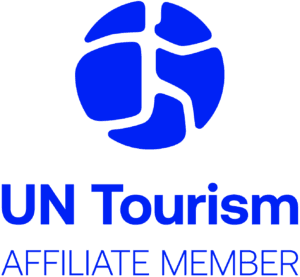 Logo UN Tourism für Affiliate Member, Green Key-Partner