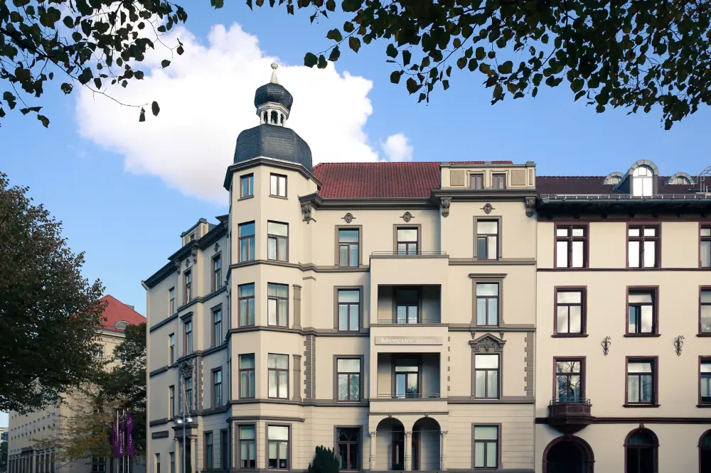 Außenansicht des Mercure Hotels Hannover City
