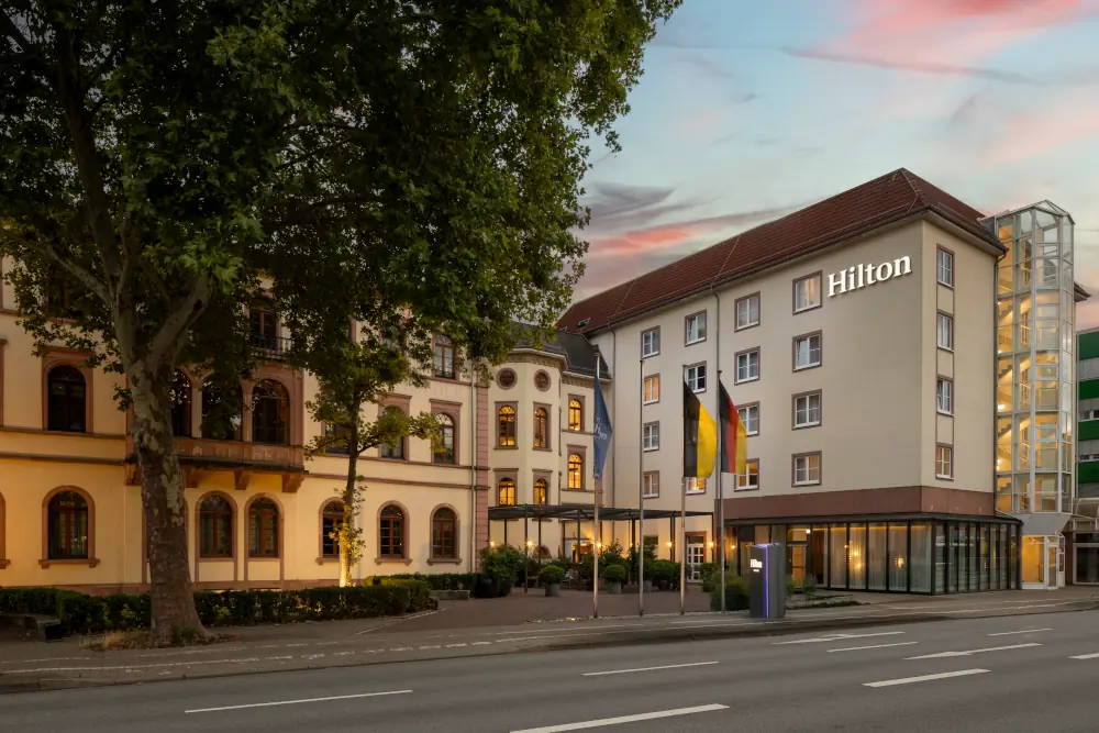 Außenansicht des Hotels - Hilton Heidelberg