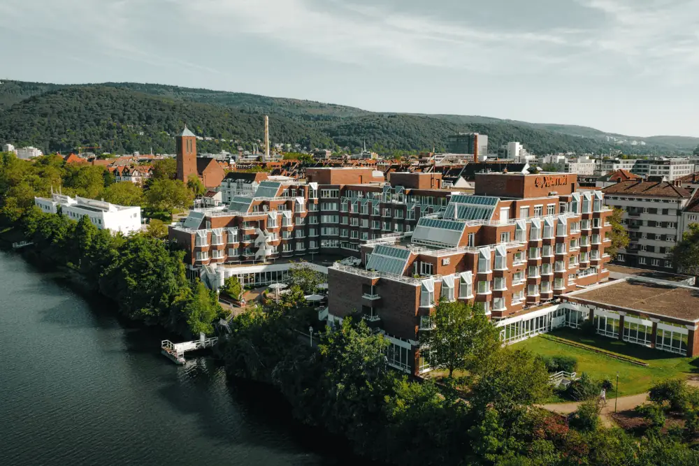 Außenansicht des Heidelberg Marriott Hotel