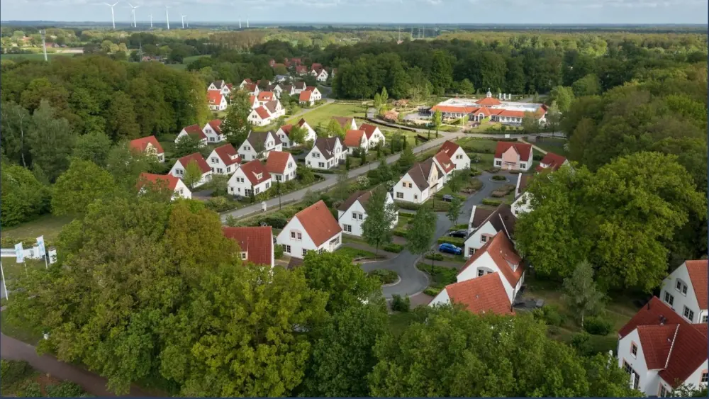 Luftaufnahme des Ferienparks Landal Bad Bentheim