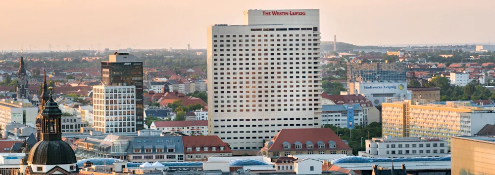 Außenansicht des The Westin Leipzig