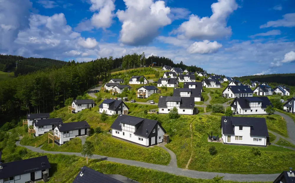 Außenansicht des Ferienparks Landal Winterberg