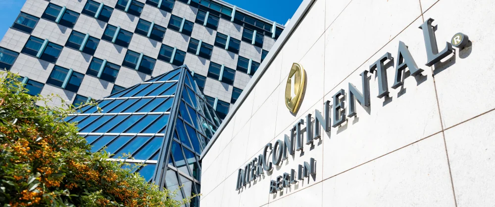 Eingang des InterContinental Berlin