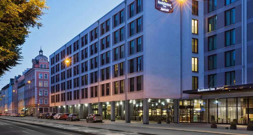 Außenansicht des Residence Inn München City Ost