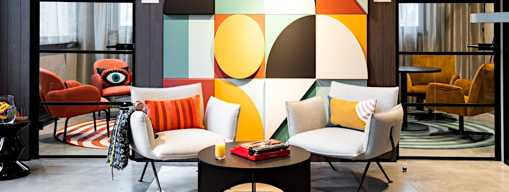 Lobby des Moxy Dortmund City