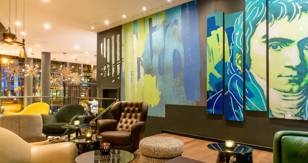 Lounge des Motel One Bonn Beethoven