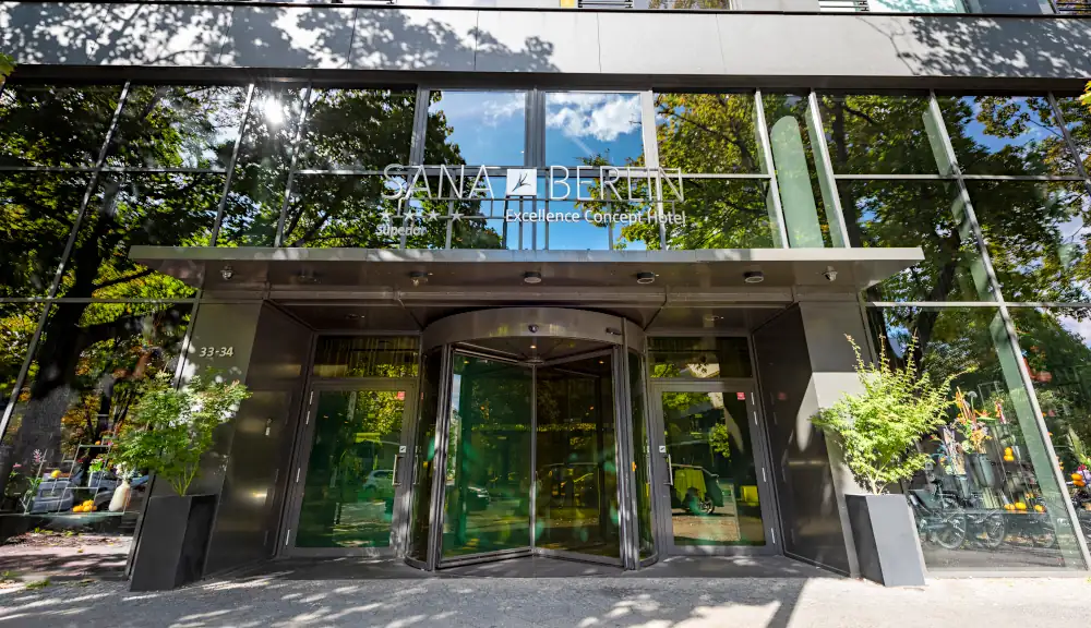 Außenansicht des SANA Berlin Hotels